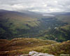 Looking across to the Blackwater reservoir from the north-east side of Garbh Bheinn