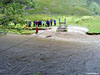 The famous wire bridge