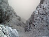 The almost non-existent view into Coire na Saobhaidhe