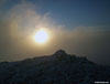 The cairn on Beinn Chuirn