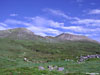 Stob Coire an t-Saighdeir and Cairn Toul from Corrour Bothy