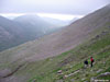 Looking south on the descent from Braeriach
