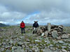 The cairn on Beinn Bhrotain