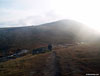 Looking back at the south-east top before heading up Meall nan Tarmachan