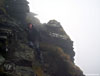 Some steep ground on Meall Garbh