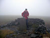 The trig point on Sgairneach Mhor