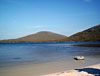 Looking across Loch Enoch at Mullwharchar