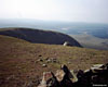 Merrick's north-facing crag, Black Gairy, from the summit