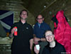 Boozing in Bob Scott's bothy