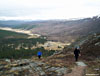 Looking back to Glen Lui on the way up Carn Crom
