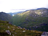 Looking west towards Loch Beoraid on the way up Streap
