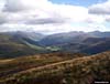 Looking east down Glen Lyon