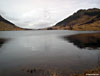 Looking north from between the two halves of Lochan na h-Earba