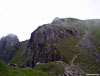 The central and south peaks from the north peak