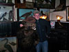 Adding insult to injury for the poor stuffed bear at The Drovers Inn