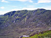 First glimpse of Creag Mac Ranaich from Meall Sgallachd