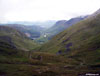Looking down Glen Nevis from near Lochan Coire nam Miseach