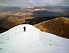 Nearing the top of Ben Lui, between Coire an Lochain and Fionn Choirer
