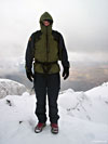 Yours truly on top of Ben Lui