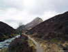 Passing Sgor Lutharn (Geal-Charn) on the way to Ben Alder