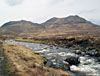 Meall Cos Charnan from near the Lubvan ruin on the track out