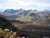 Beinn Alligin and Beinn Dearg from Liathach