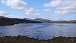 Looking back along Loch Garry from the bridge