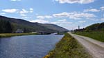 Aberchalder swing bridge over the Caledonian Canal