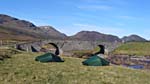 Camped at Garva Bridge