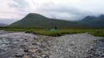 Camped beside Allt a' Chaoil-reidhe, near Culra Lodge