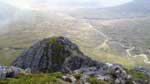Looking back from the top of the scramble