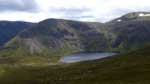 Sgor Iutharn and Loch an Sgoir from Carn Dearg
