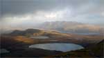 The view over the lochs to Ben Loyal