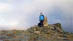 Scott and Jorja on the summit
