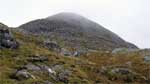 Looking back at Sgurr na Ciste Duibhe