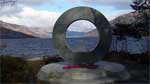 Doug Cocker's memorial sculpture in Ben Lomond National Memorial Park