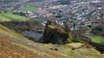 A nice little ridge above the disused quarry near Tillicoultry