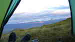 The view from the tent