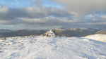 Wee cairn on Glas Bheinn Mhor
