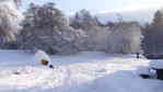 An igloo by the River Spey
