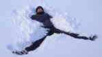 Rob playing in the snow
