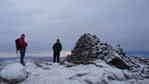 Scott and Andy by the summit cairn
