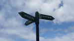 Pentlands signpost
